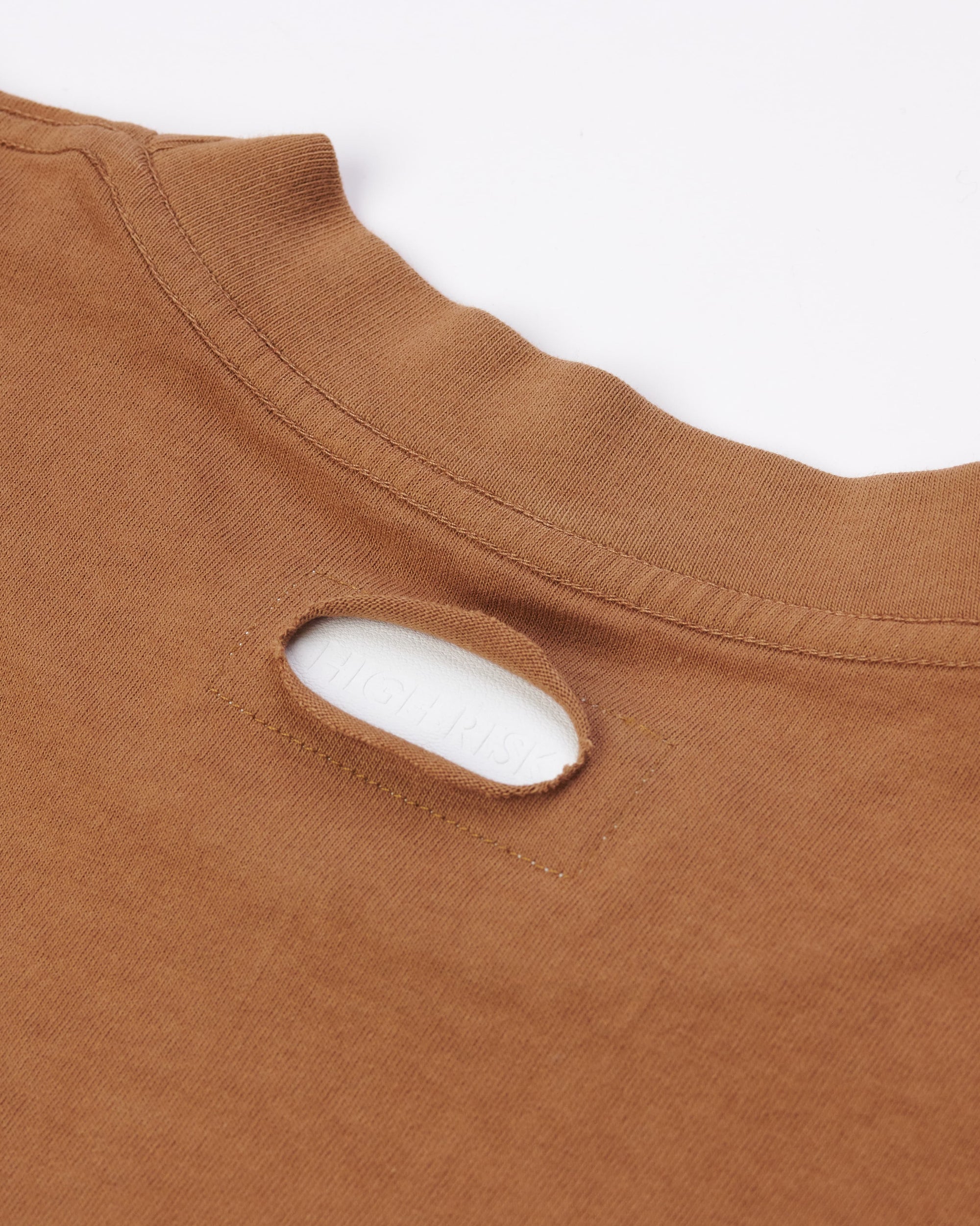 HIGH RISK TEE - CAMEL