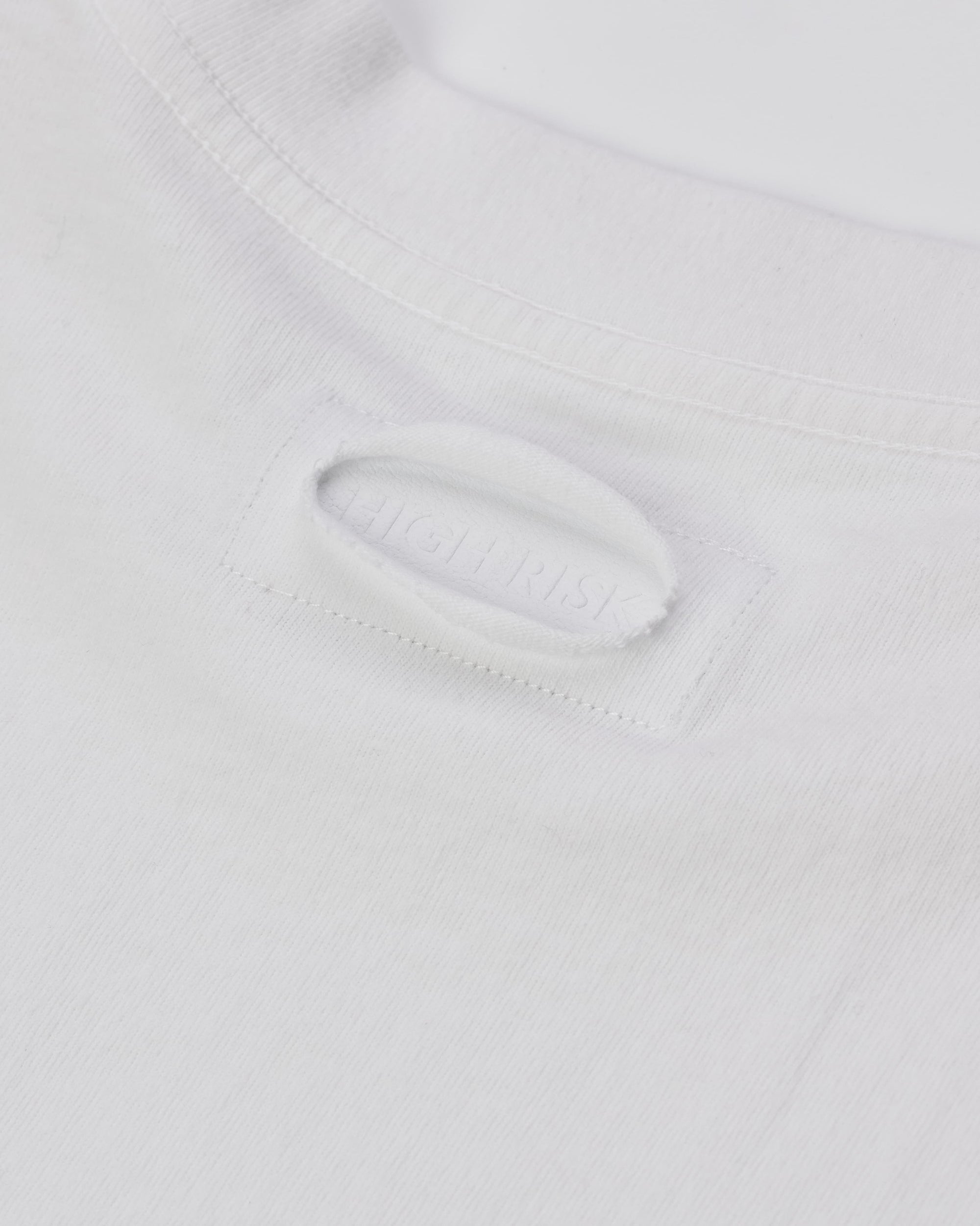 HIGH RISK TEE - WHITE