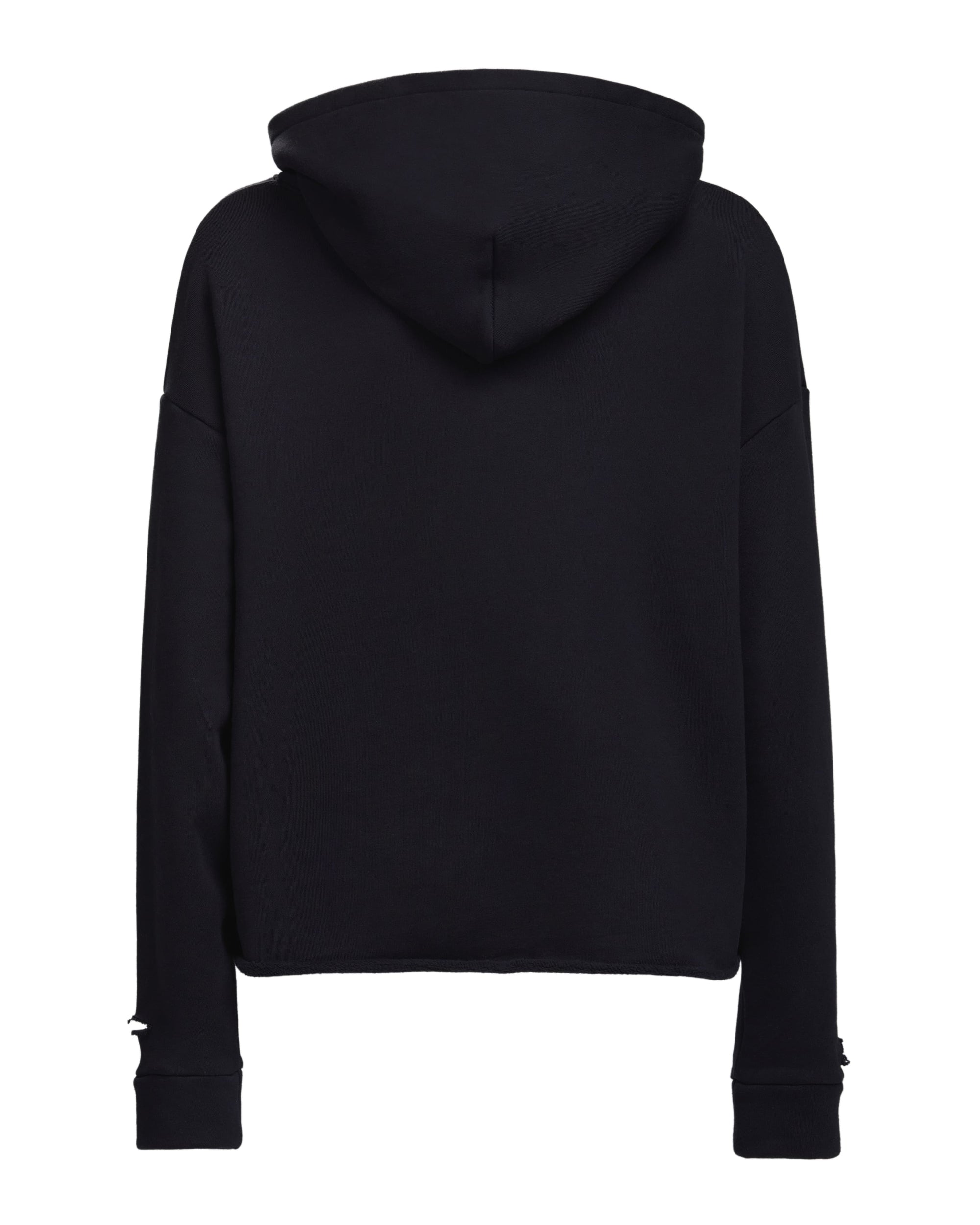 HIGH RISK OVERSIZED HOODIE - BLACK