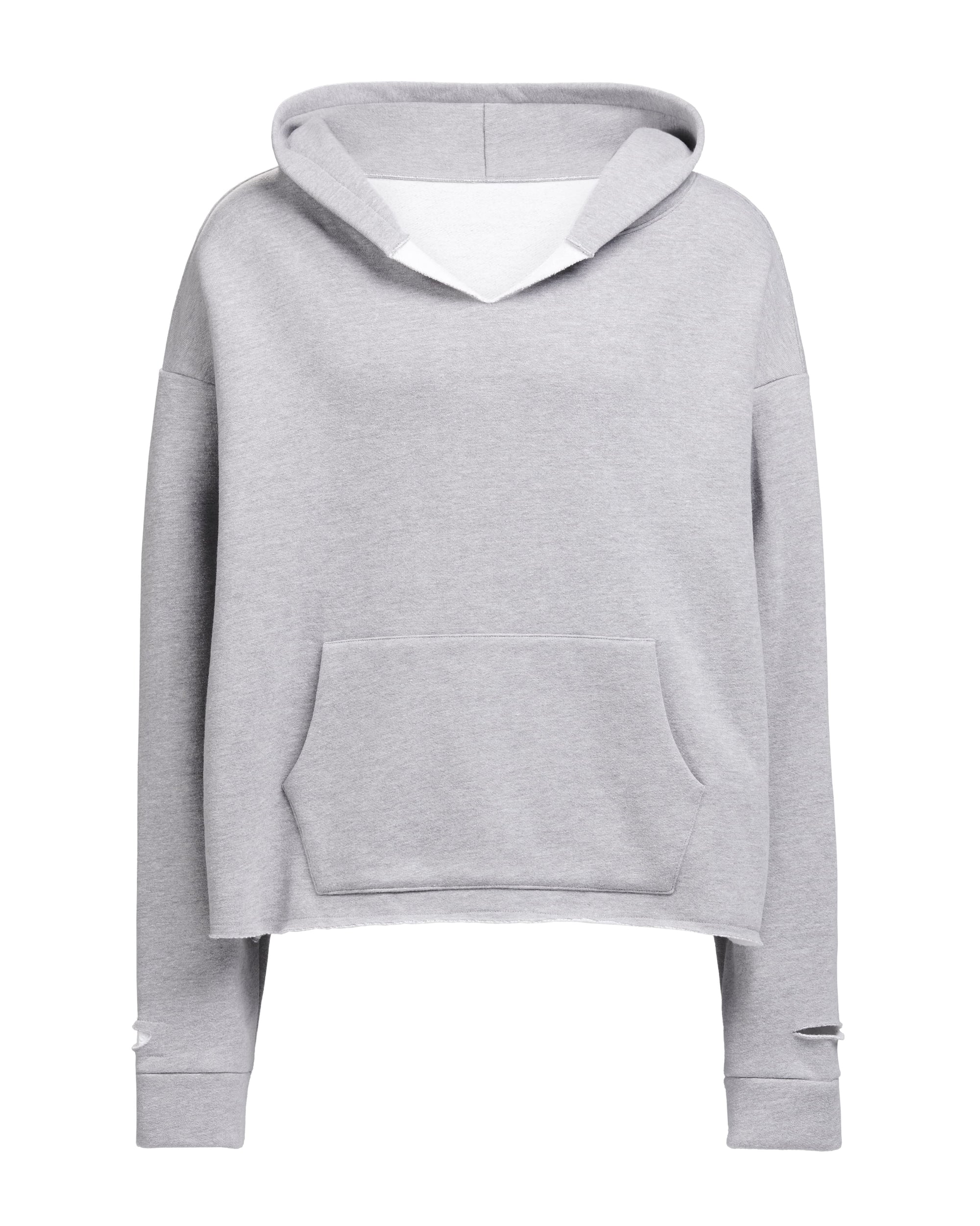 HIGH RISK OVERSIZED HOODIE - HEATHER GREY