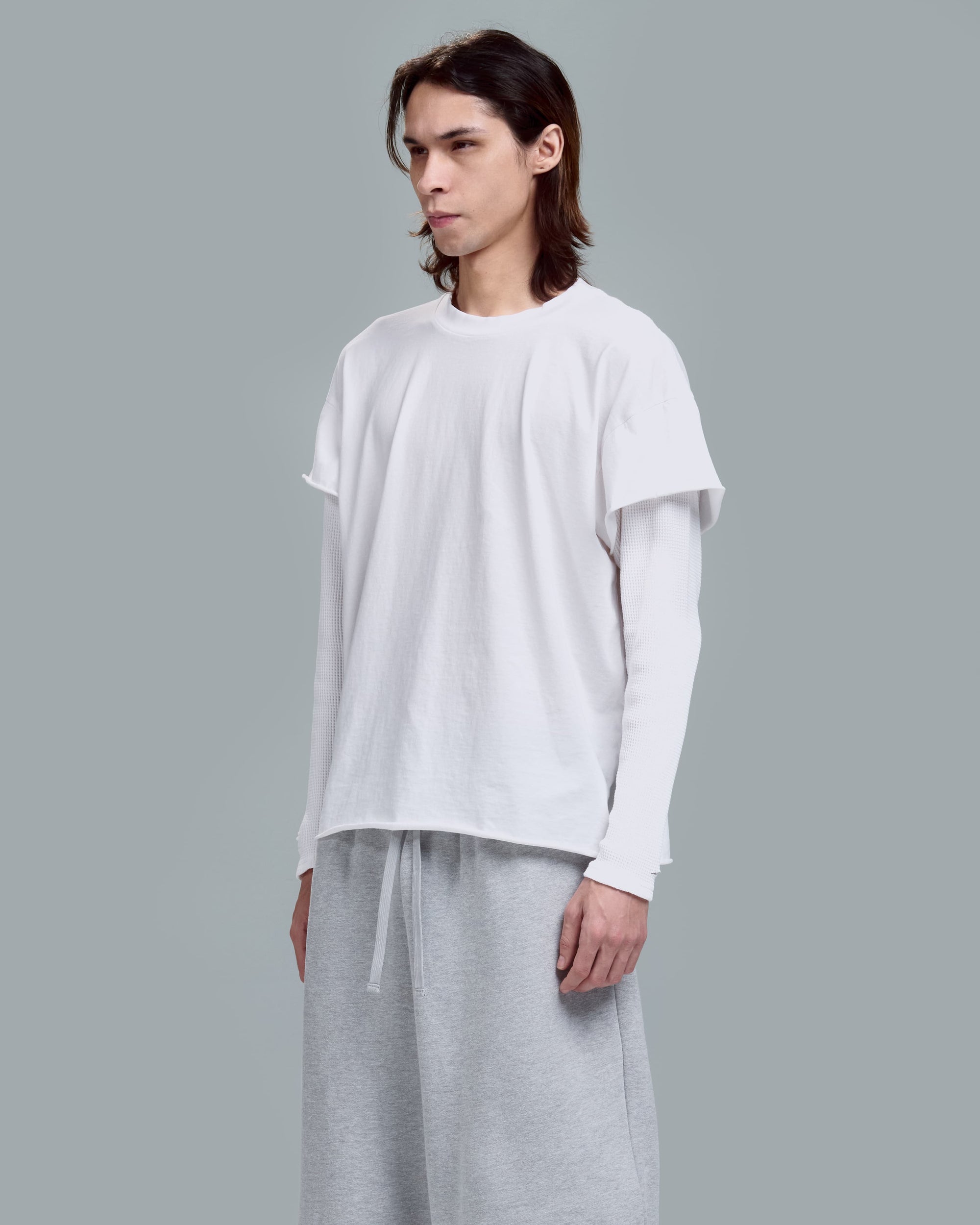 HIGH RISK THERMAL TEE - WHITE