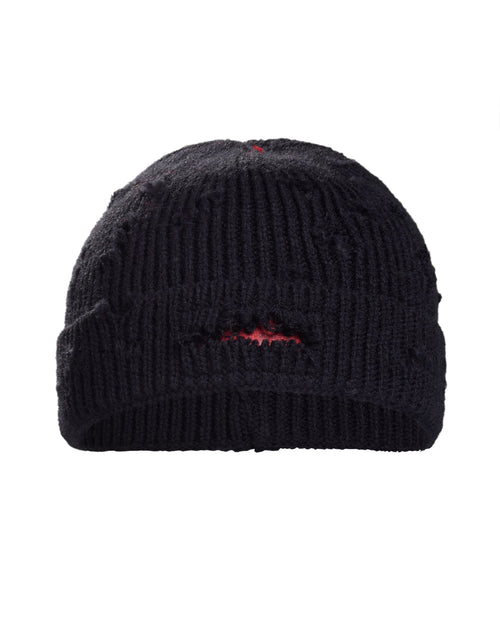HIGH RISK BEANIE - BLACK
