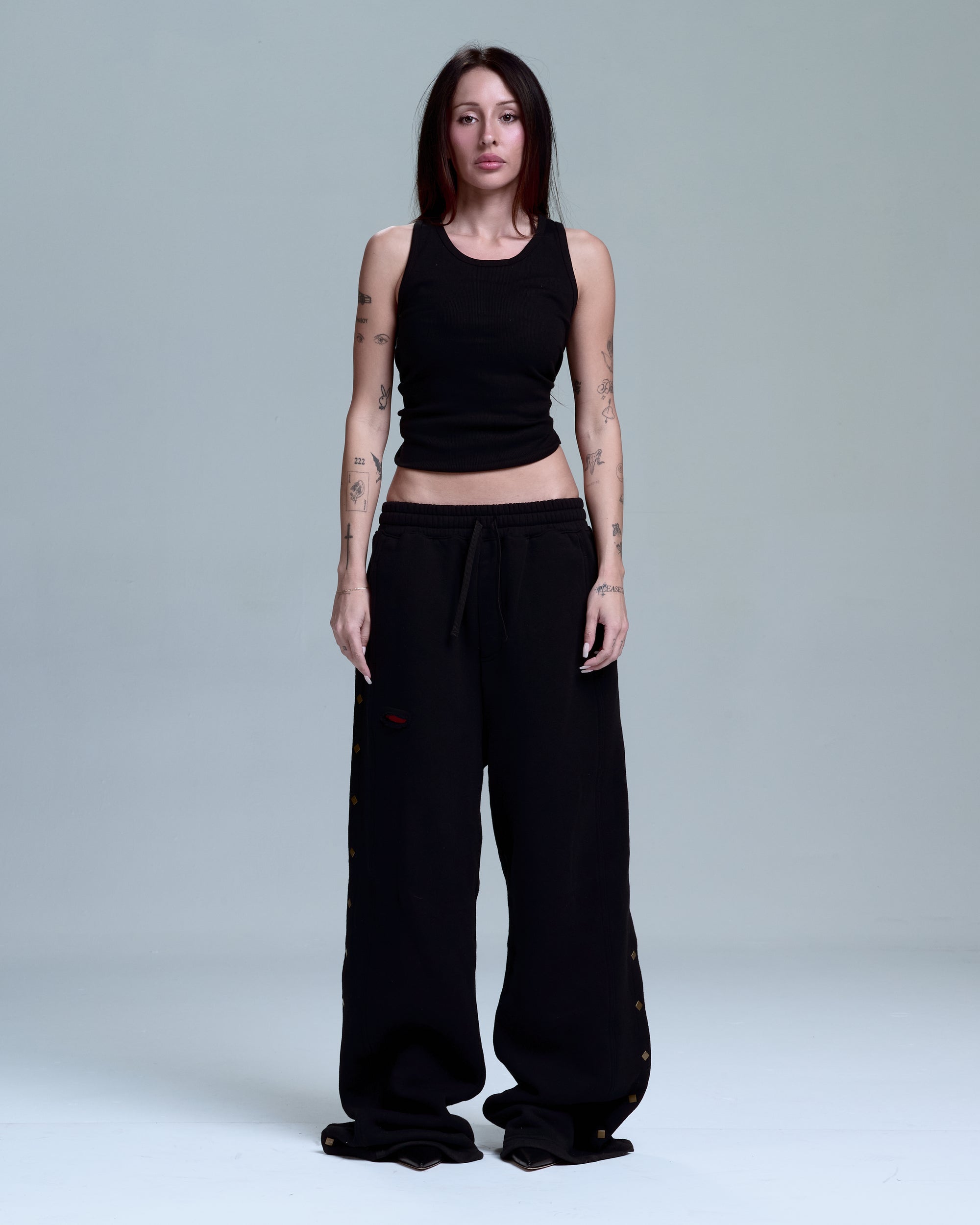 HIGH RISK SNAP SWEATPANTS