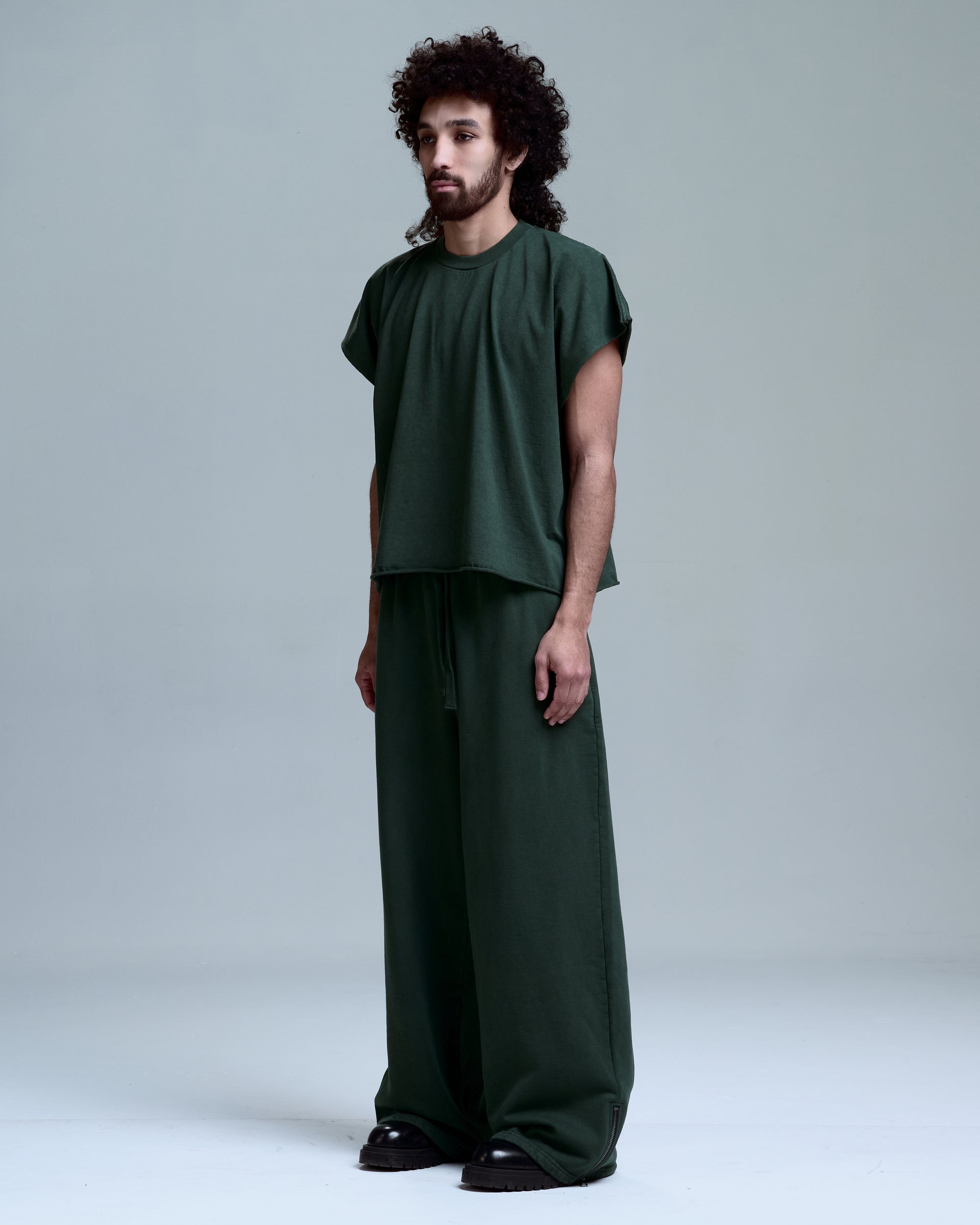 FLAGESHP TEE - GREEN