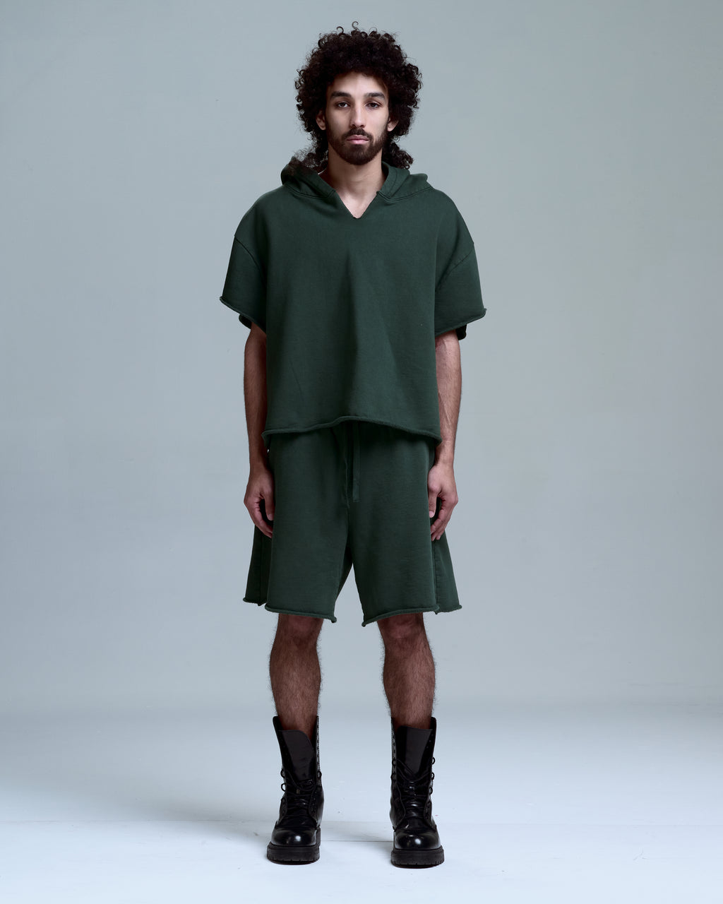 SWEAT SHORT - GREEN