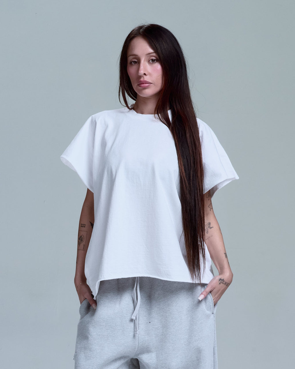 HIGH RISK TEE - WHITE