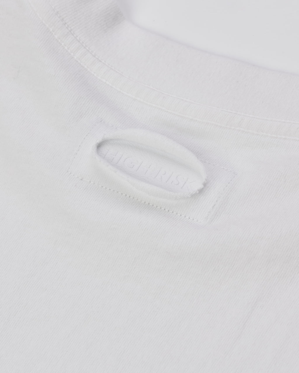 HIGH RISK TEE - WHITE