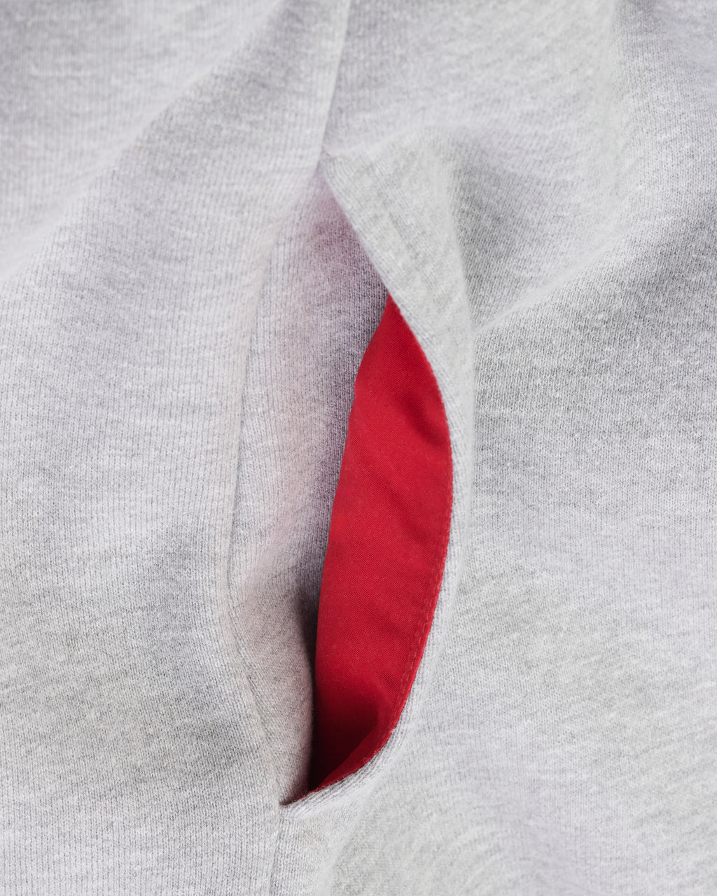 WOMENS HIGH RISK ZIPPER SWEATPANTS - HEATHER GREY