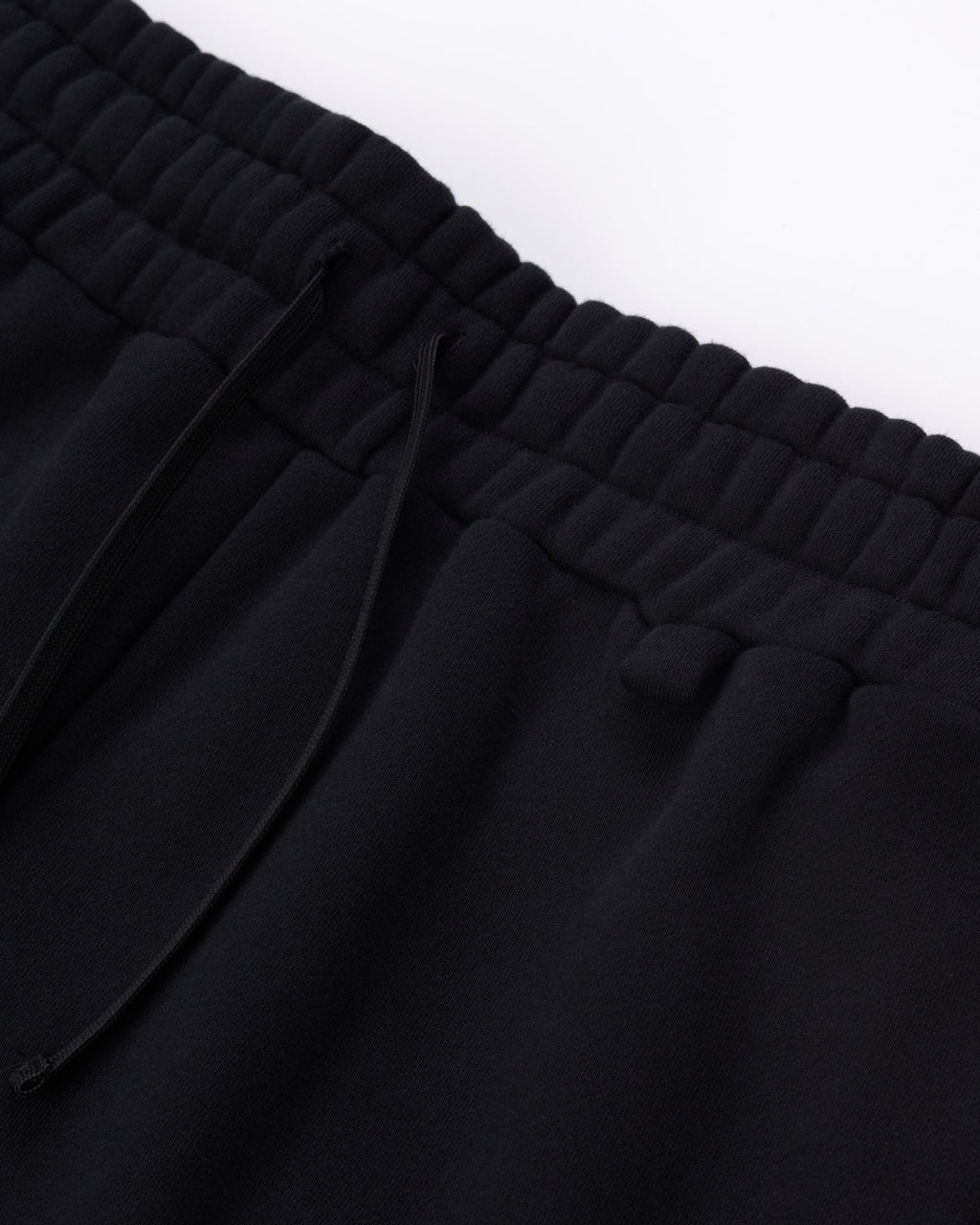 HIGH RISK ZIPPER SWEATPANTS - BLACK