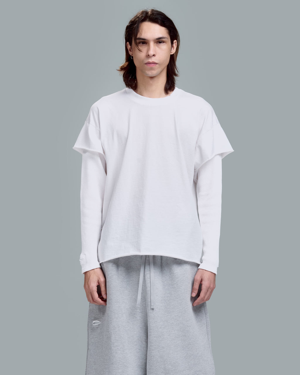 HIGH RISK THERMAL TEE - WHITE