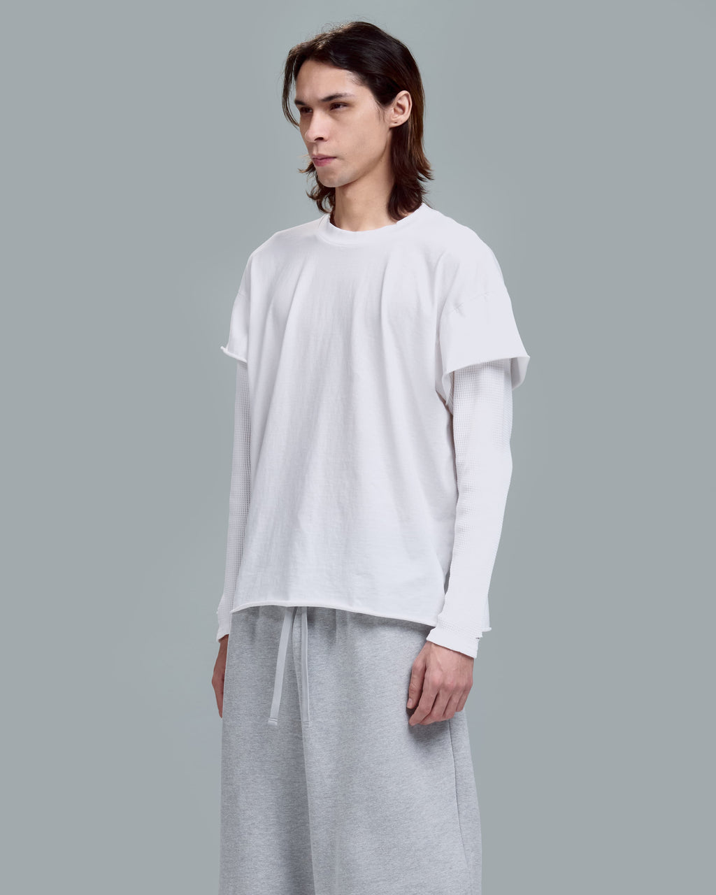 HIGH RISK THERMAL TEE - WHITE