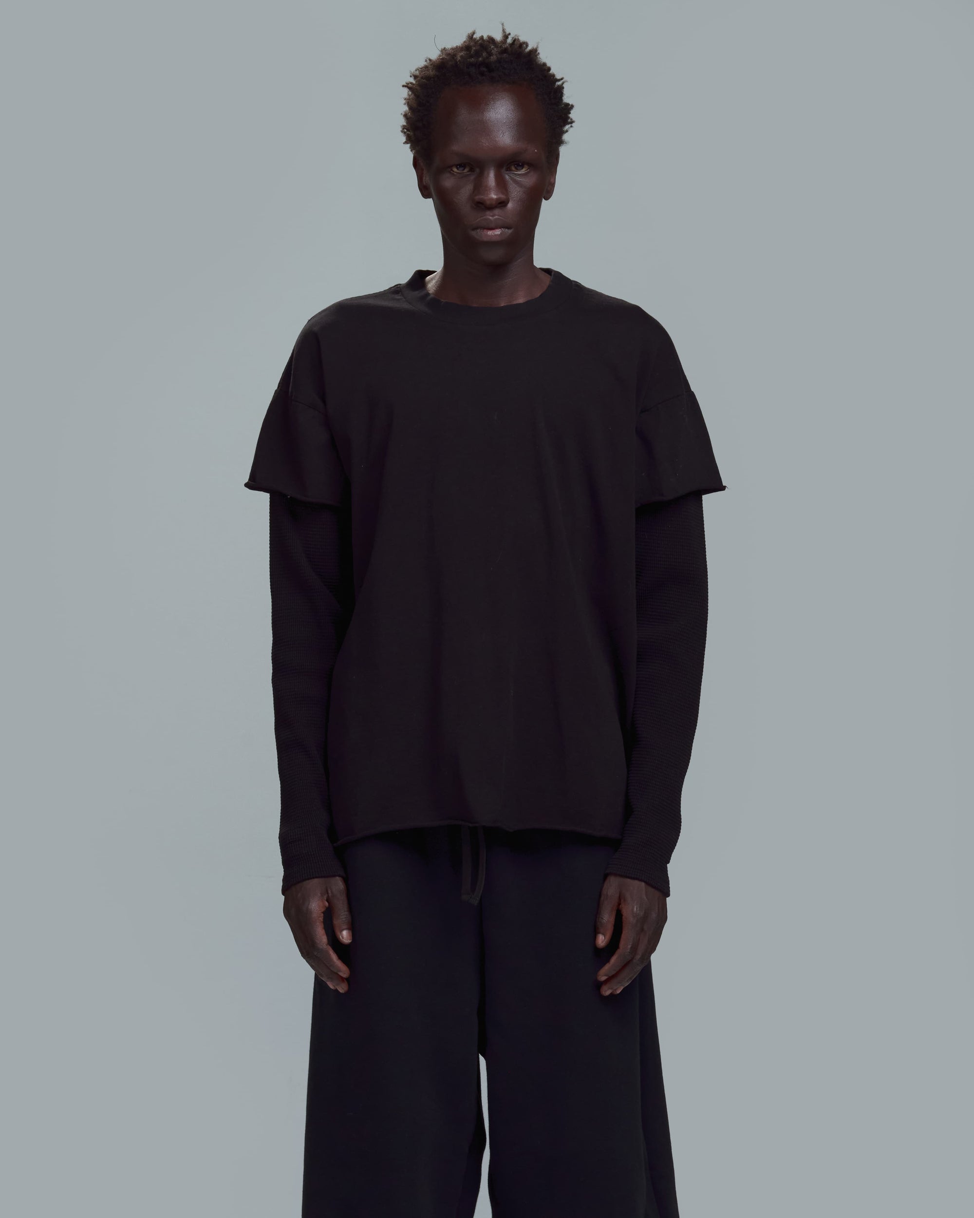 HIGH RISK THERMAL TEE - BLACK