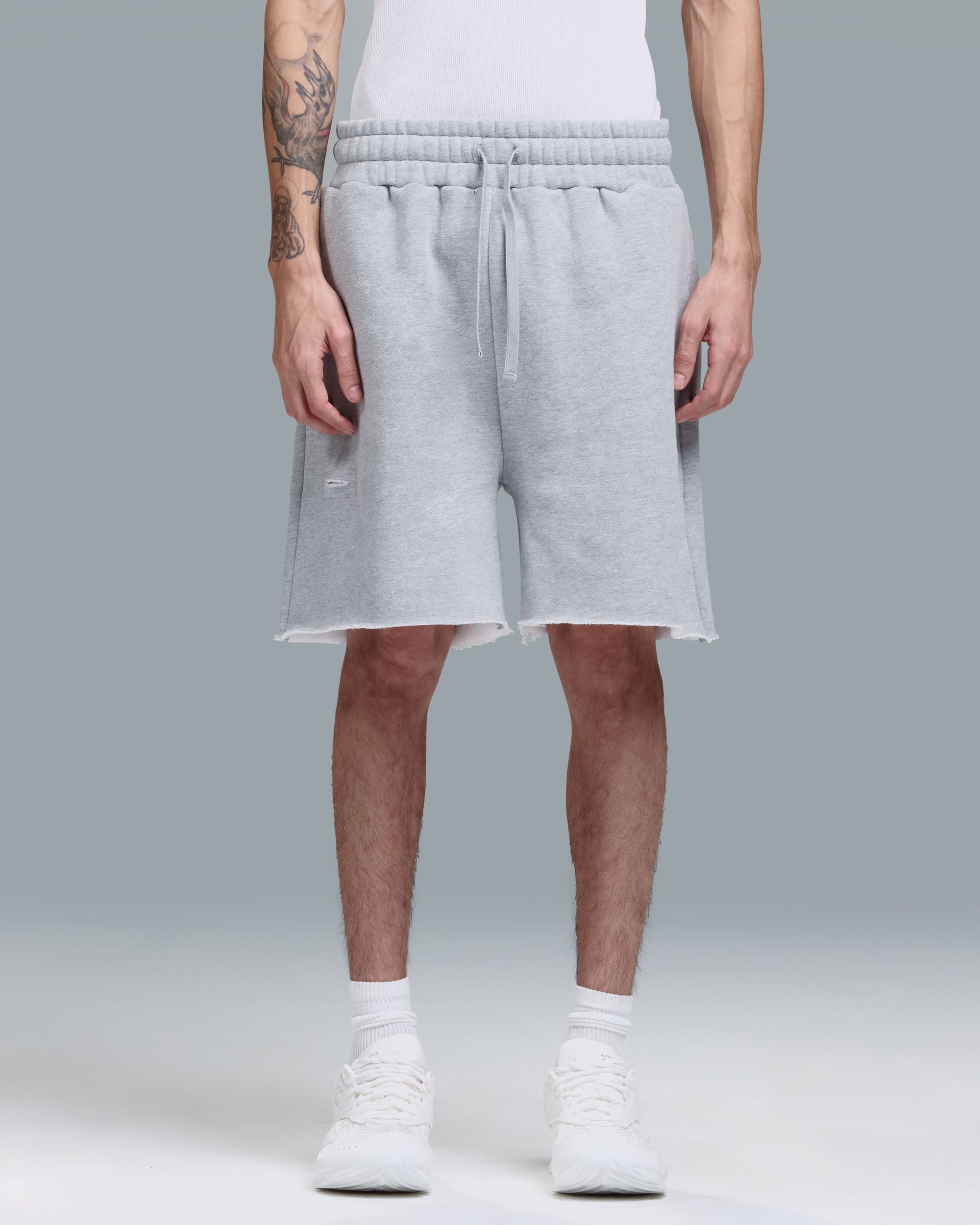 HIGH RISK SWEAT SHORT - GREY